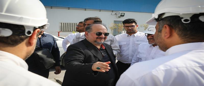 تاکیدمدیر عامل هلدینگ خلیج فارس بر راه اندازی پتروشیمی صدف / حتی یک ساعت وقفه در روند راهاندازی جایز نیست