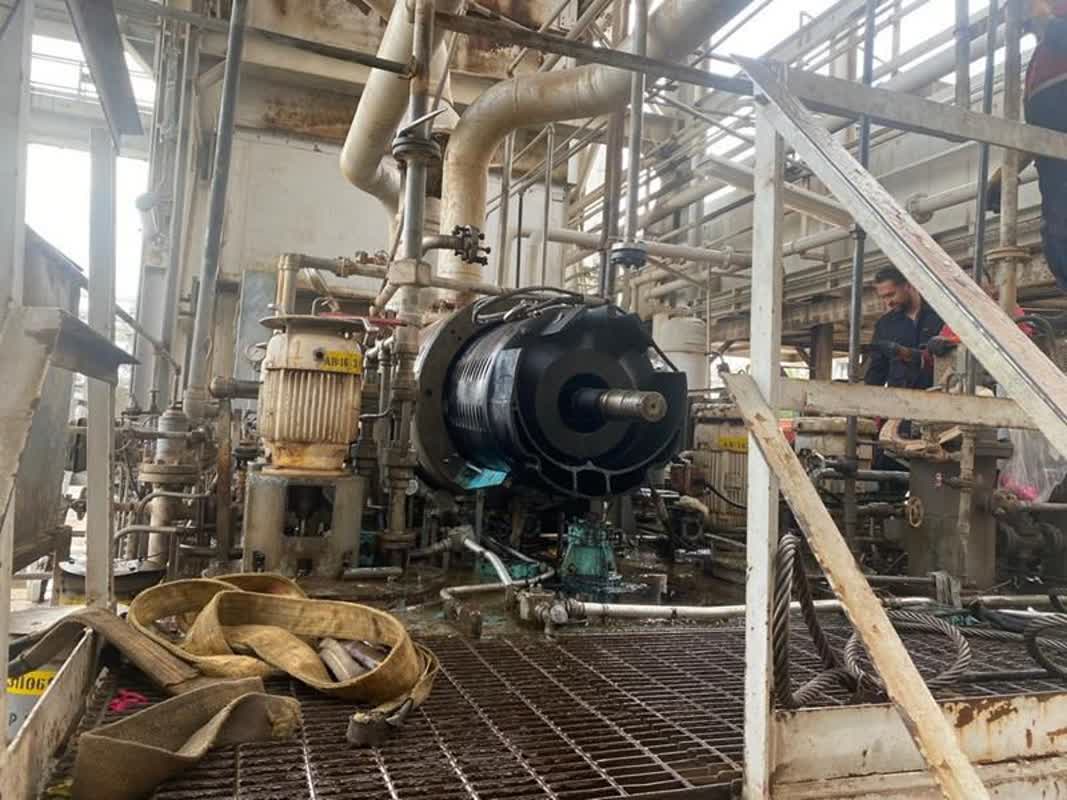 تعمیرات در گازسوزی شرکت بیدبلند